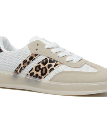 Leopard Caroline Dame Sneakers 1208 - Shoes 337688506  - 5715406759616