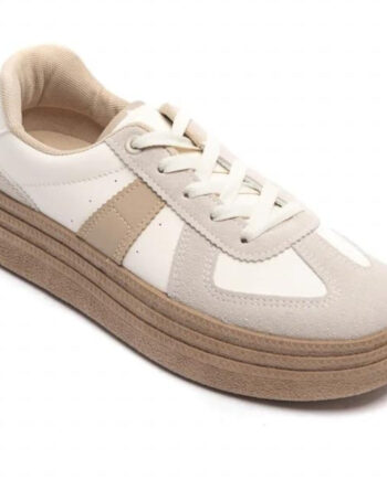 Khaki Loa Dame Sneakers 7590 - Shoes 337688506  - 5715406537832