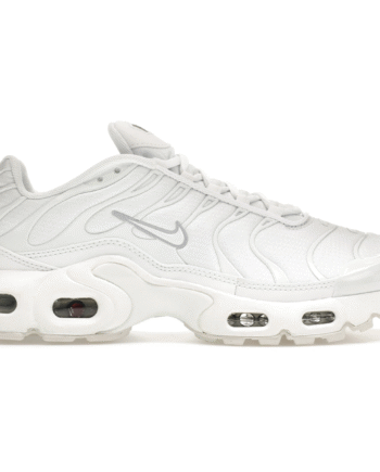 Hvid Nike Air Max Plus White Metallic Silver - Nike 337688506