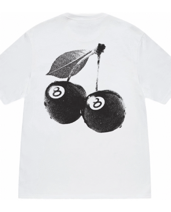 Hvid Stussy Cherries Tee White - Stussy 337688506
