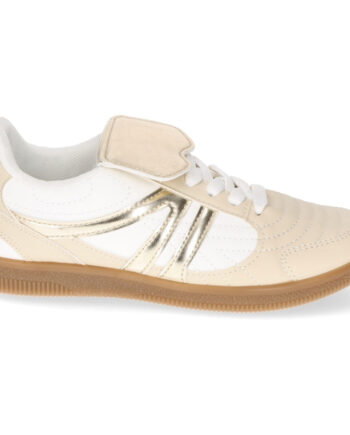 Beige Claudia Dame Sneakers 1197 - Shoes 337688506  - 5715406758923