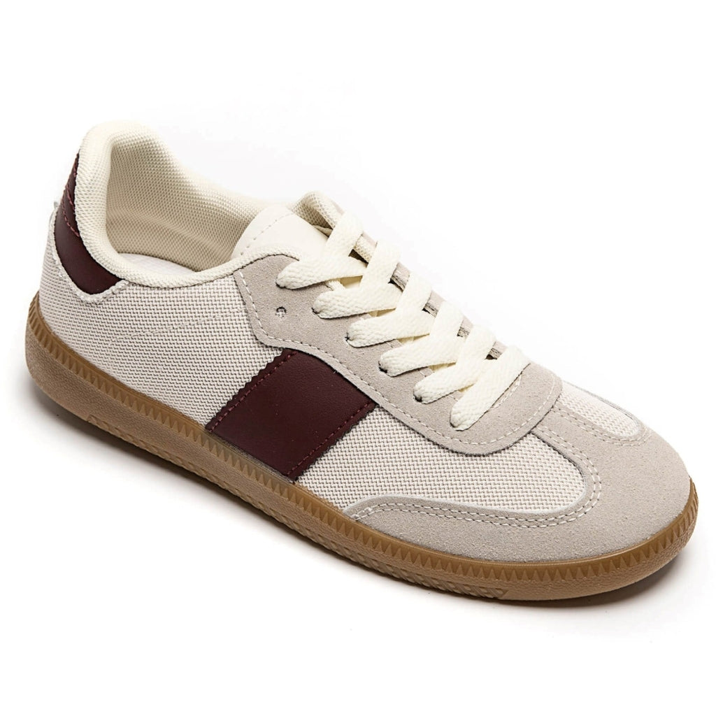 Elie Dame Sneakers 8965 Wine - Shoes 337688506 - 5715406717296