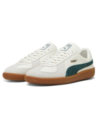 Hvid Puma Sneakers Army Trainer Warm White Dark Myrtle - Puma 337688506  - 4067979482424