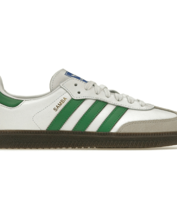 Hvid Adidas Samba White Green - Adidas 337688506  - 4066762472321