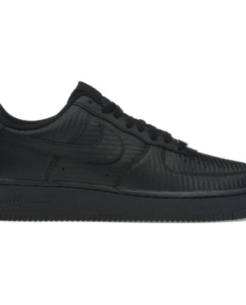 Sort Nike Air Force Low Black Carbon Fiber - Nike 337688506