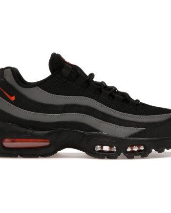 Sort Nike Air Max Black Grey Safety Orange - Nike 337688506