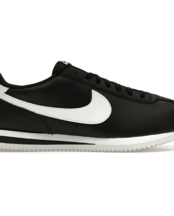 Sort Nike Cortez Basic Black White - Nike 337688506