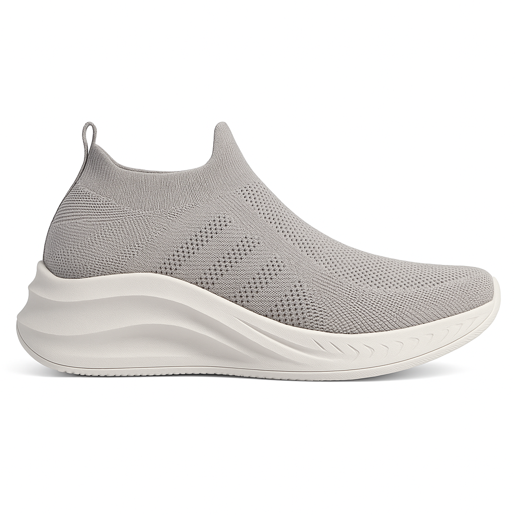 Dame Elastik Grå - 337688506