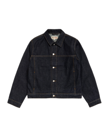 Stussy Trucker Jacket Denim Rinsed Indigo - Stussy 337688506