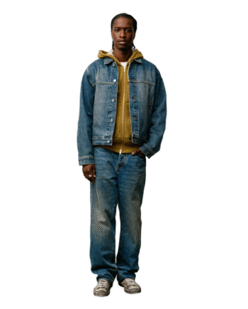 Stussy Trucker Jacket Denim - Stussy 337688506