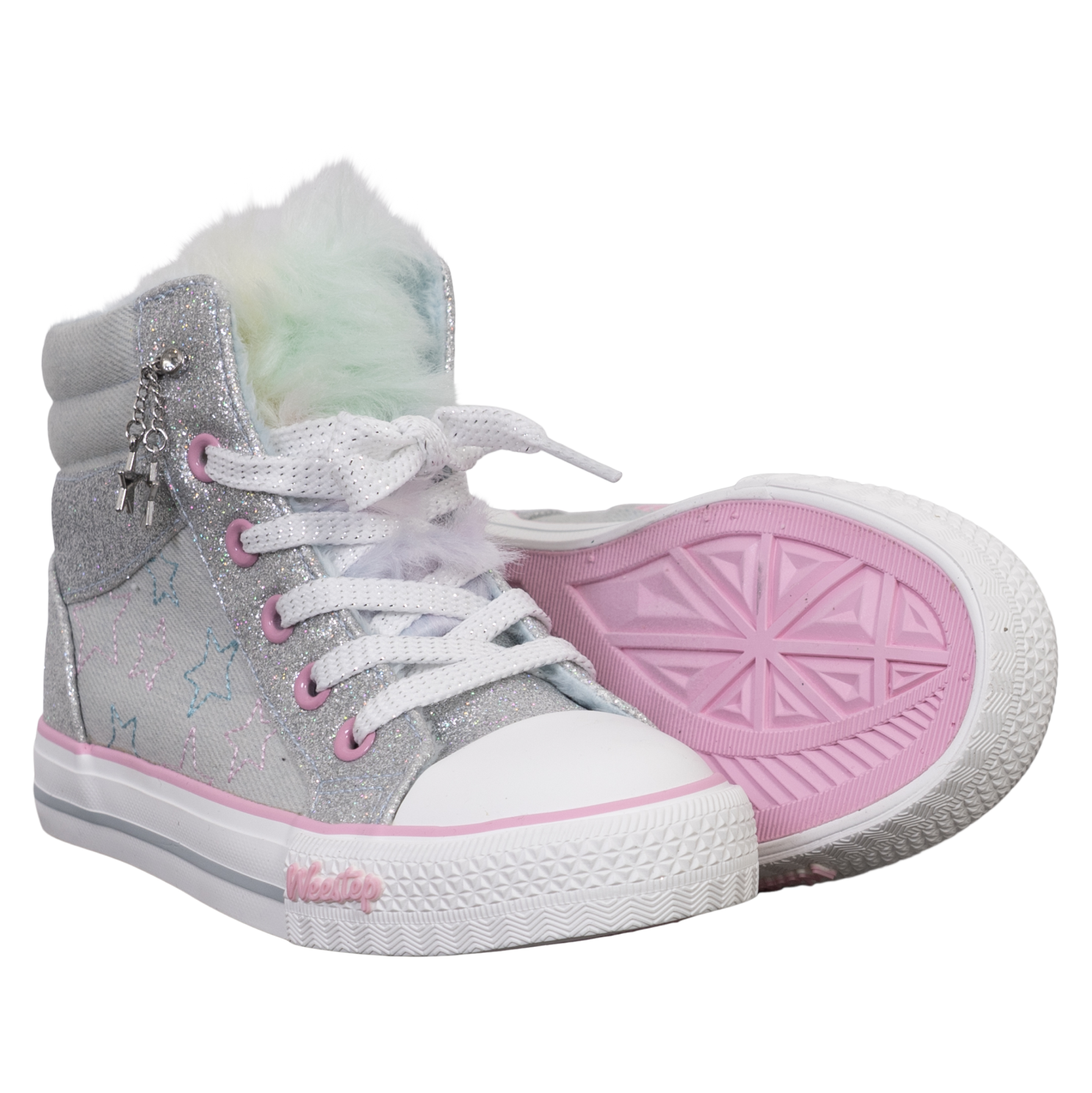 Blue Weestep Pige Sneakers Glimmer - Weestep 337688506 - 5714990189366