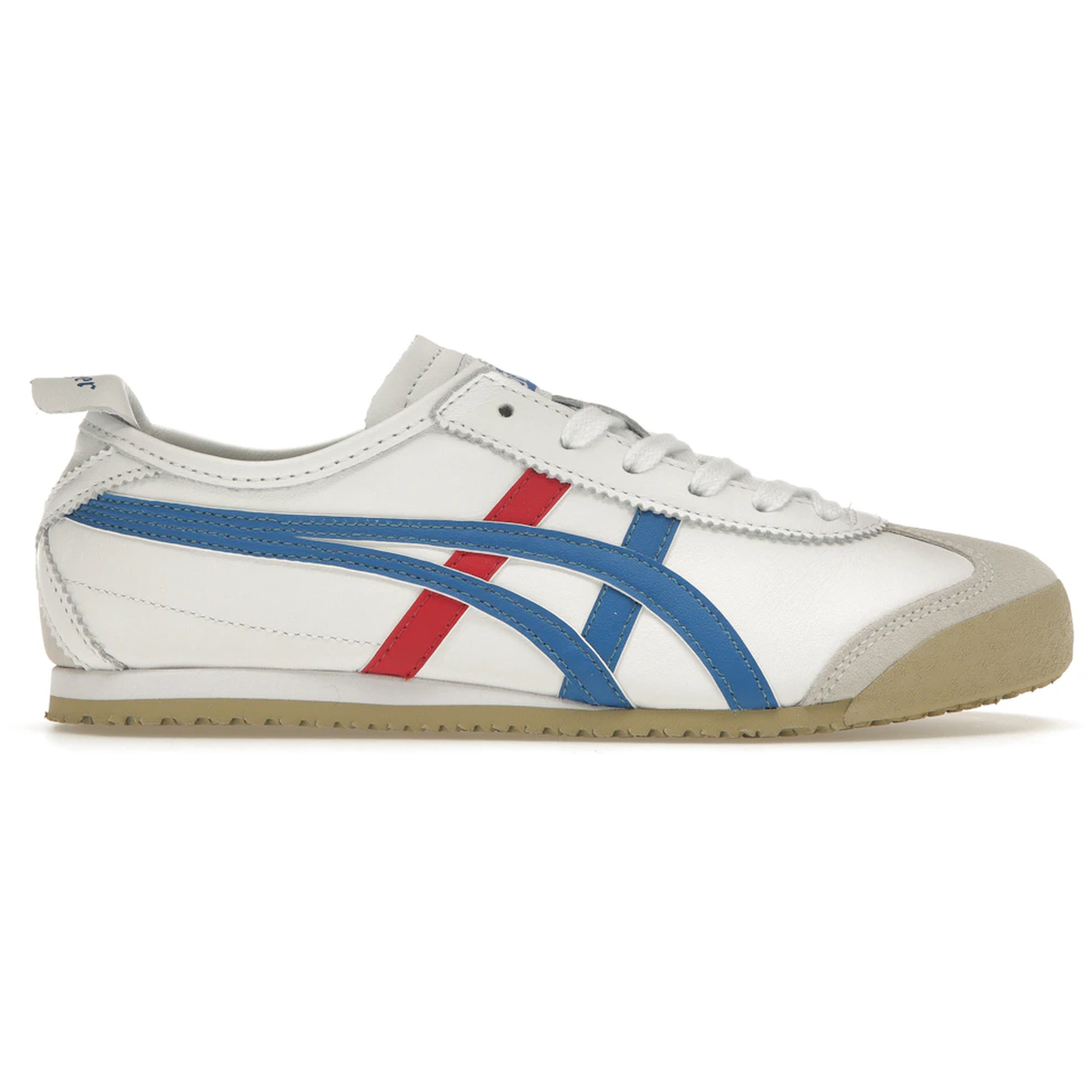 Hvid Onitsuka Tiger Mexico White Blue Red - Onitsuka 337688506 - 4550456497382