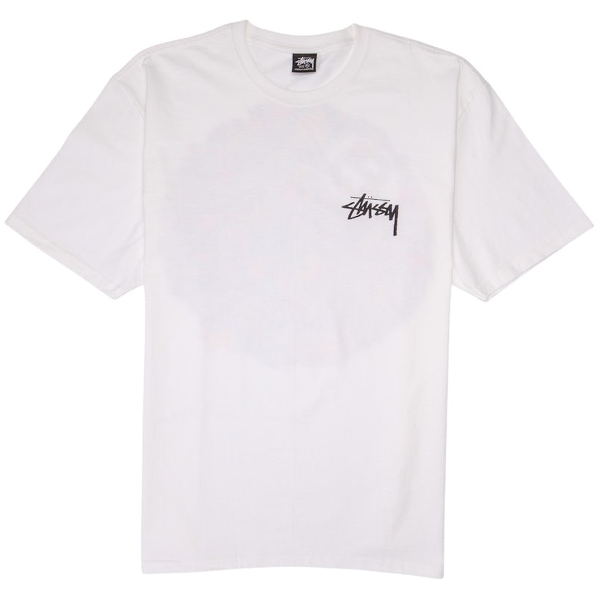 Hvid Stussy Plush Tee White - Stussy 337688506