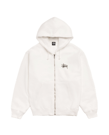 Stussy Basic Zip Hoodie Pigment Dyed Natural - Stussy 337688506