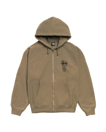 Stussy Swim Out Zip Hoodie Army - Stussy 337688506