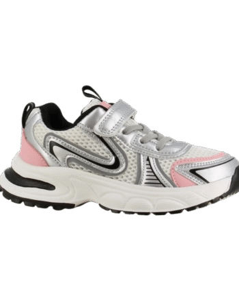 Hvid New York Pige Sneakers Sølv Pink - D.t. New York 337688506  - 5715066084752