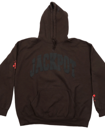 Travis Scott Road Utopia Las Vegas Jackpot Hoodie Brown - Travis 337688506