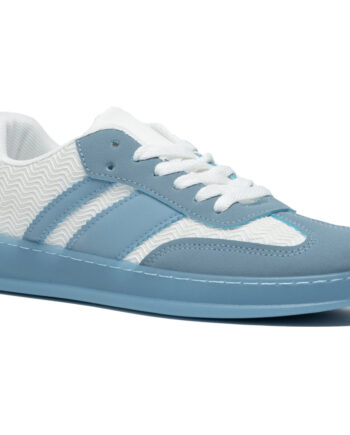 Blå Caroline Dame Sneakers 1208 Blue - Shoes 337688506  - 5715406759562