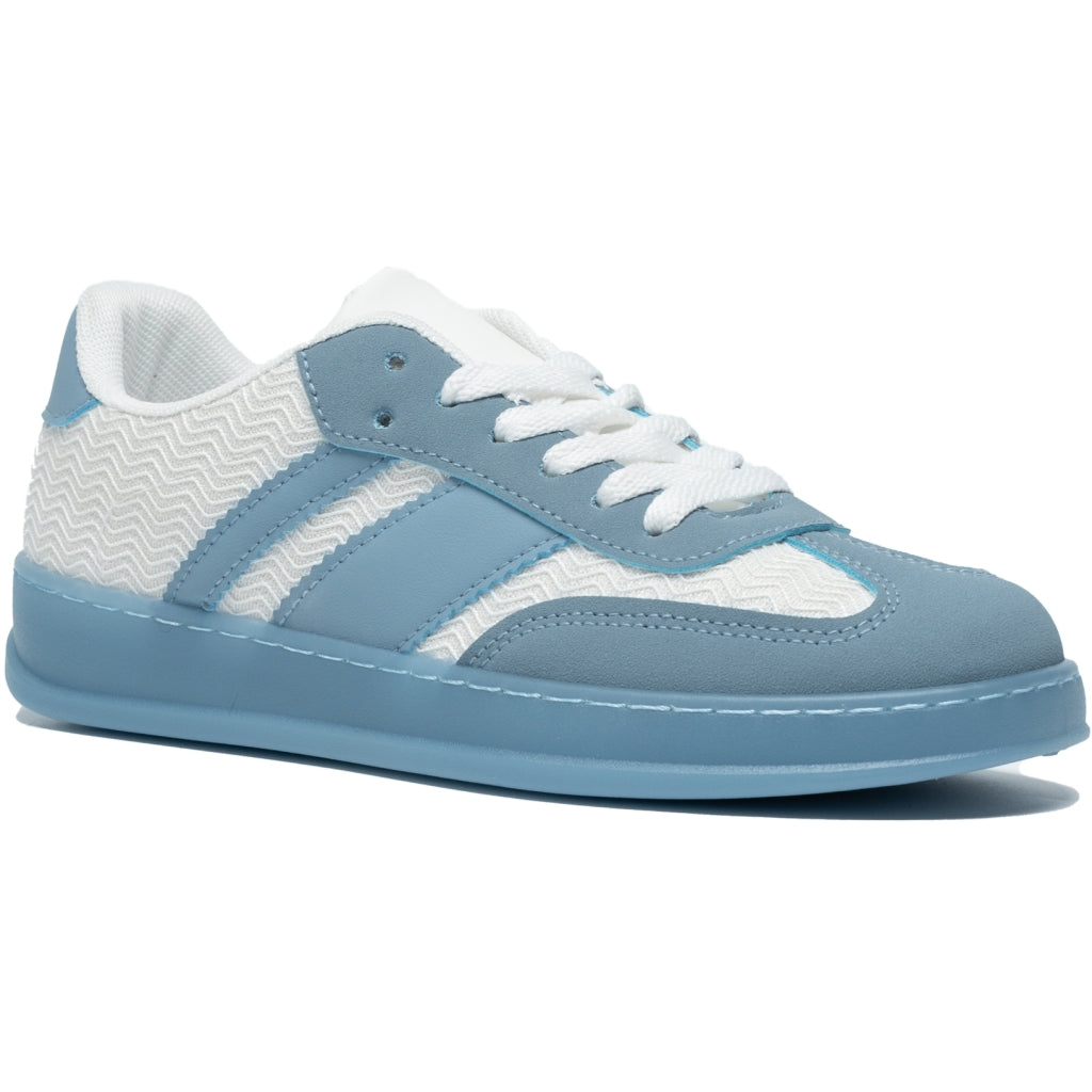 Blå Caroline Dame Sneakers 1208 Blue - Shoes 337688506 - 5715406759562