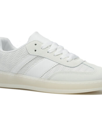 Hvid Caroline Dame Sneakers 1208 White - Shoes 337688506  - 5715406759425
