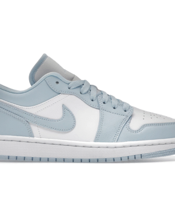 Hvid Air Jordan Low White Ice Blue - Air 337688506  - 0196151809743