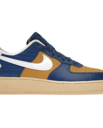 Gul Nike Air Force Low Undefeated Blue Yellow Croc - Nike 337688506  - 195244260379