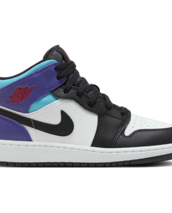 Sort Air Jordan Mid White True Red Aquamarine Black - Air 337688506