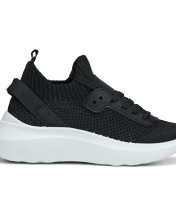 Sort Dame Sneakers 1081 Black - Shoes 337688506  - 5711614839492