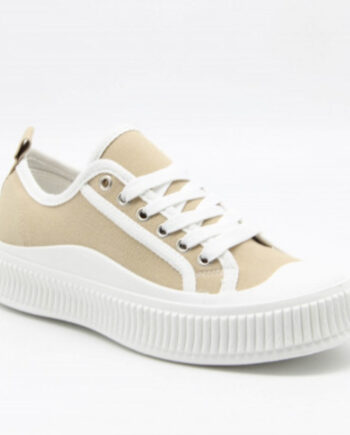 Dame Sneakers 2667 Kaki - Shoes 337688506  - 5711614982853