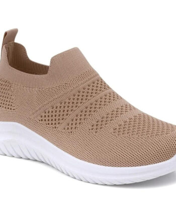 Berit Dame Sneakers 1178 Kaki - Shoes 337688506  - 5715406486734