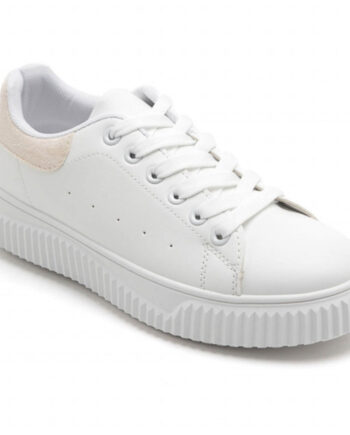 Beige Carla Dame Sneakers 2793 - Shoes 337688506  - 5715406394985