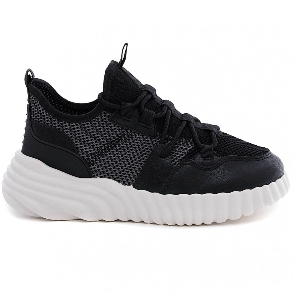 Sort Dame Sneakers 9231 Black - Shoes 337688506 - 5715406104935