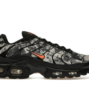 Sort Nike Air Max Plus Camo Black Safety Orange - Nike 337688506