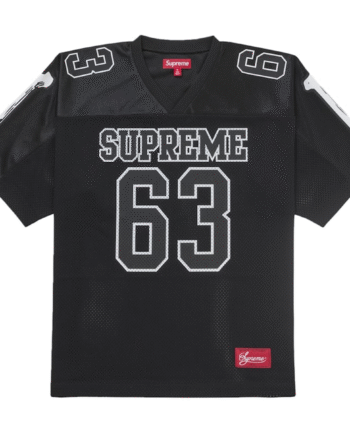 Sort Supreme Bones Football Jersey Black - Supreme 337688506