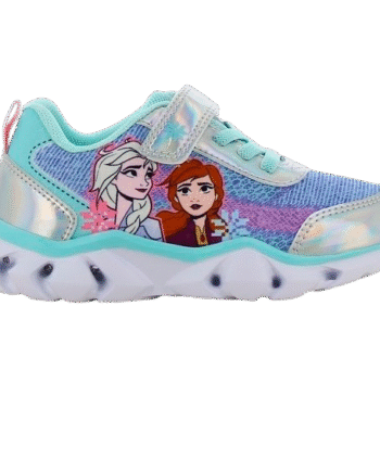 Sølv/Blå Disney Frozen Pige Sneakers Blink Sølv Blå - Disney 337688506  - 5715066015954
