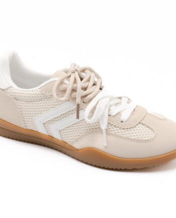 Beige Gilberte Dame Sneakers 6503 - Shoes 337688506  - 5715406747590