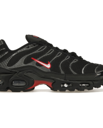 Sort Nike Air Max Plus Black Red Metallic Silver - Nike 337688506  - 197594625662