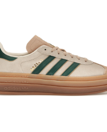 Grøn Adidas Gazelle Bold Magic Beige Collegiate Green - Adidas 337688506  - 4066756483951