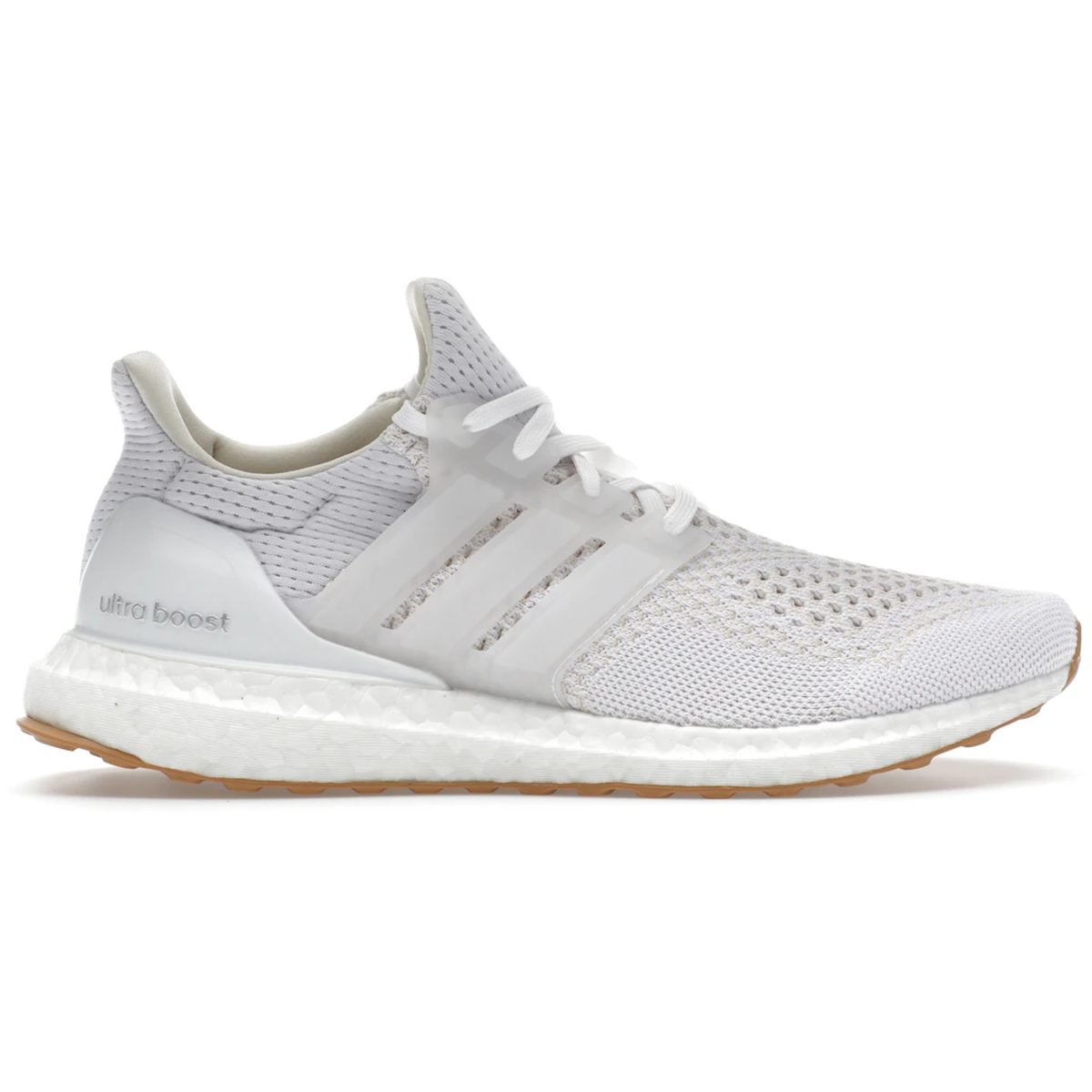 Hvid Adidas Ultra Boost Cloud White Silver Metallic - Adidas 337688506