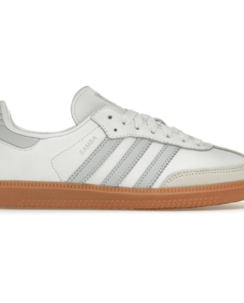 Hvid Adidas Samba White Halo Blue - Adidas 337688506  - 4067886728424