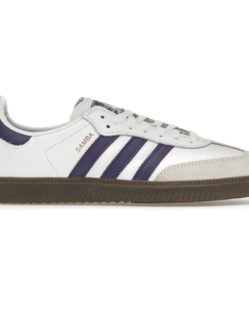Hvid Adidas Samba Adv Cloud White Collegiate Purple - Adidas 337688506