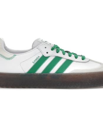 Hvid Adidas Sambae Cloud White Green - Adidas 337688506  - 4067888631371