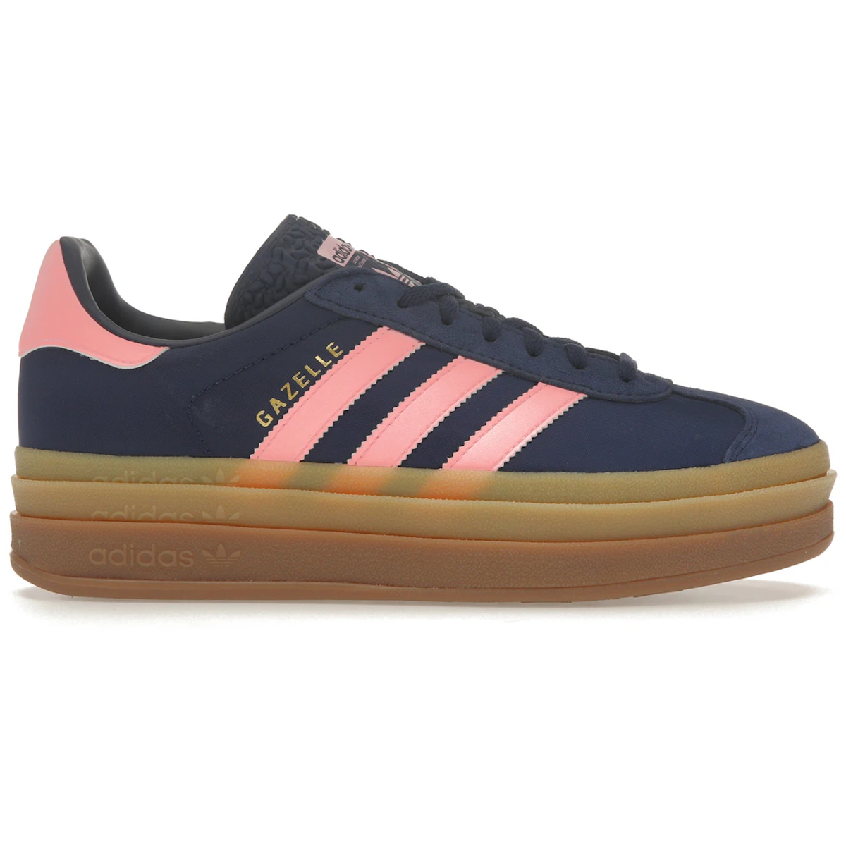 Pink Adidas Gazelle Bold Dark Blue Spark - Adidas 337688506 - 4067888535969