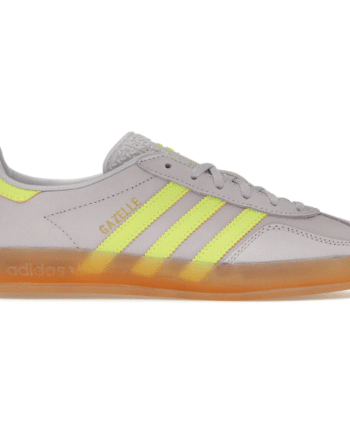 Gul Adidas Gazelle Indoor Silver Dawn Solar Yellow - Adidas 337688506