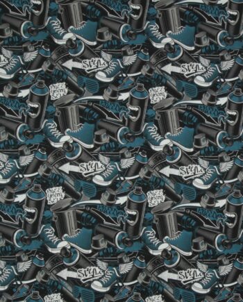 Spraydåser Sneaker French Terry Bomuld Elastan - Stofmoellen.dk 337688506