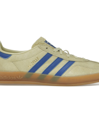 Gul Adidas Gazelle Indoor Powder Yellow Royal Blue - Adidas 337688506  - 4067888304602