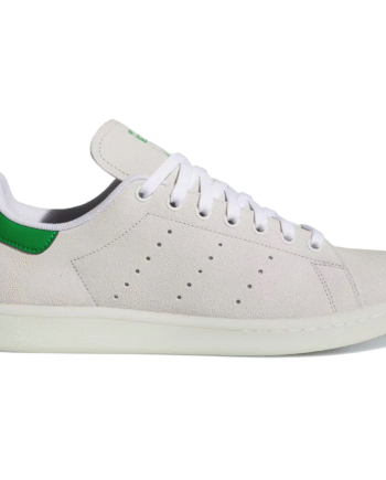 Hvid Adidas Stan Smith Cloud White Green Suede - Adidas 337688506