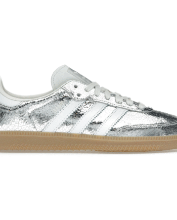 Adidas Samba Silver Metallic Cracked Leather - Adidas 337688506  - 4067904504665