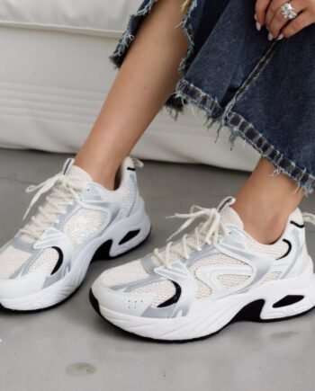 Hvid Liana Dame Sneakers White - Shoes 337688506  - 5715406869711