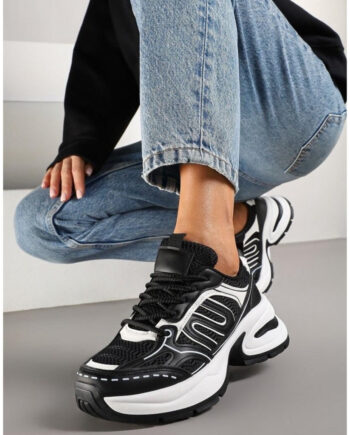 Sort Lucia Dame Sneakers 105 Black - Shoes 337688506  - 5715406776934